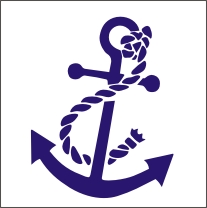 (image for) Boat Anchor Vinyl Sticker