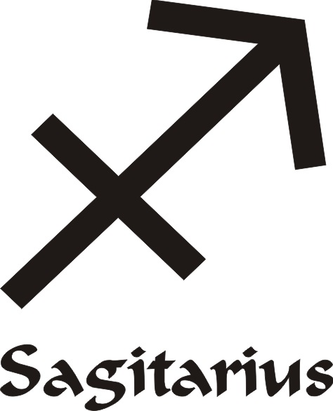Sagitarius Star Sign Vinyl Sticker